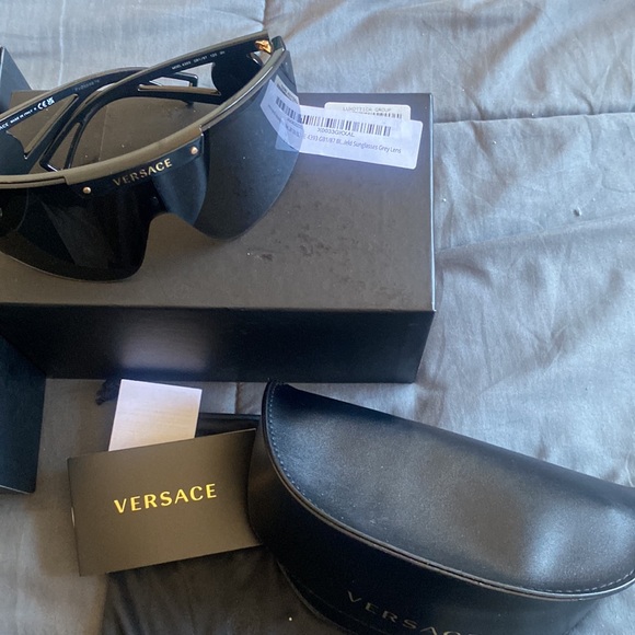 New Versace Shield Sunglasses - Picture 8 of 11